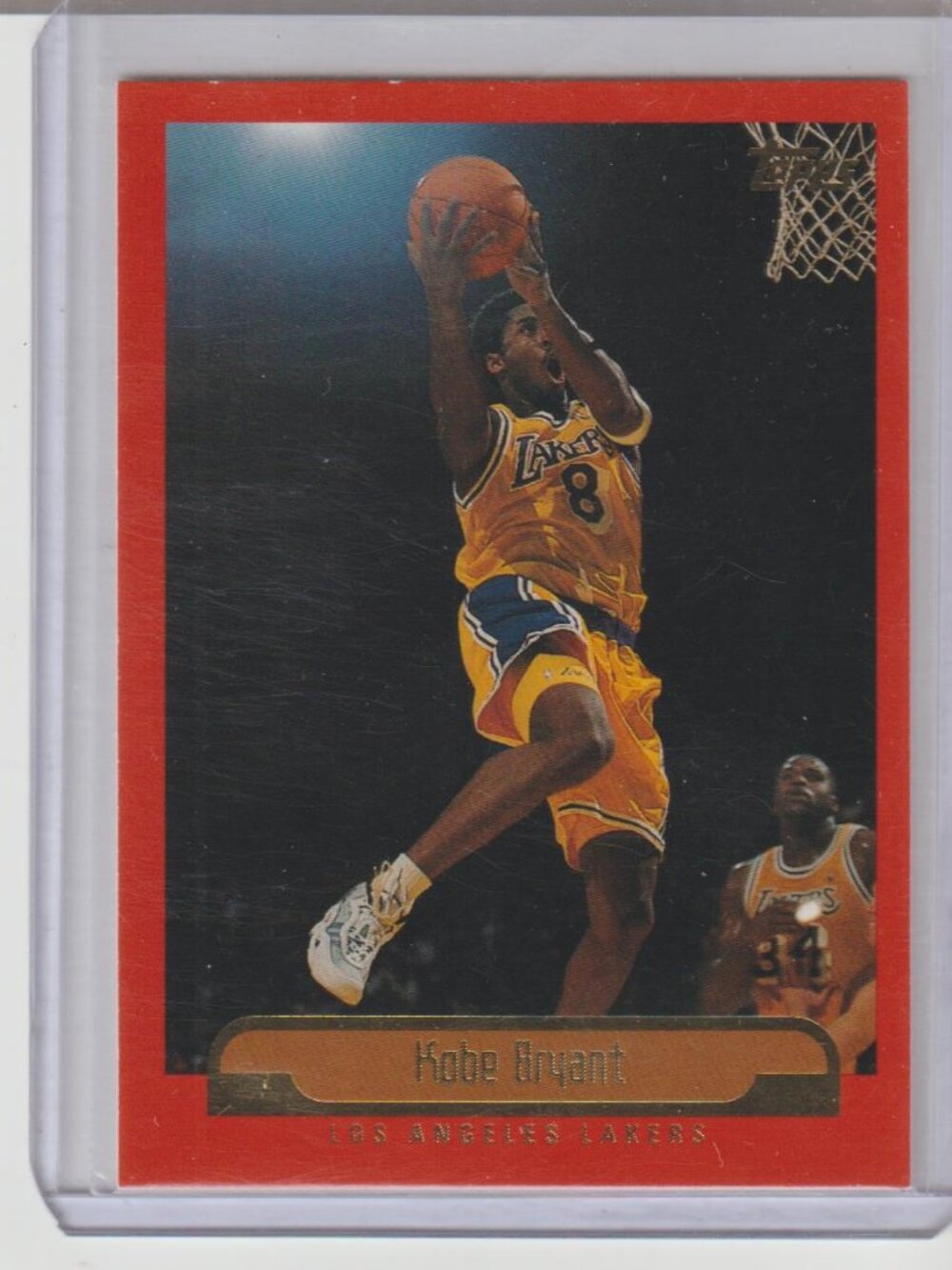 Kobe Bryant 1999-2000 Topps Orange Border Lakers-HOF #125
